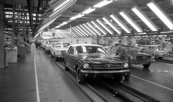 Ford Mustang 1st generation factory production