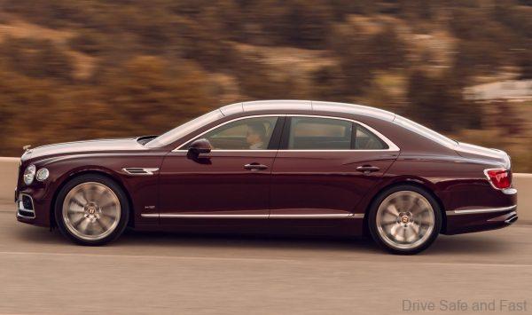 Bentley Flying Spur_moving shot