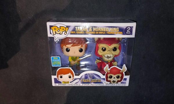 Figurine Funko Pop / Duo Pack / Taran & Horned King / Disney / 2019 Summer Convention Limited Edition