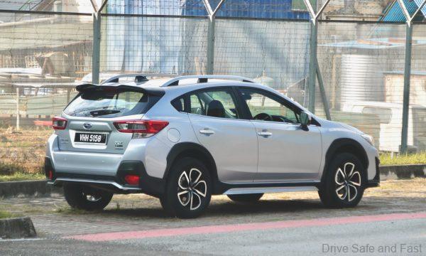 Subaru XV GT Edition facelift rear end