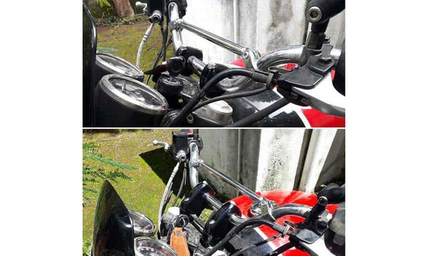 Royal Enfield Interceptor 650 handle bar risers - Image 3