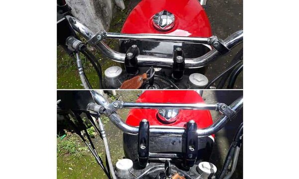 Royal Enfield Interceptor 650 handle bar risers - Image 5