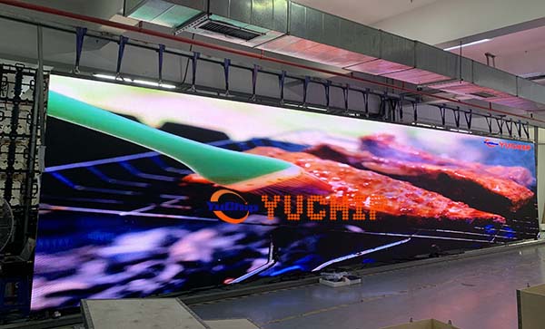 Quality aging test of Canada Bowling LED Screen before delivery