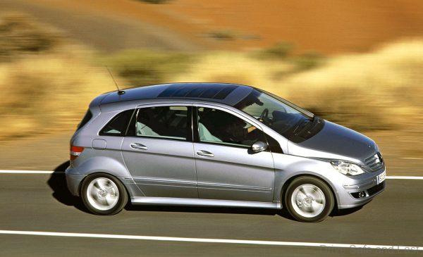 Mercedes Benz B-Class side profile