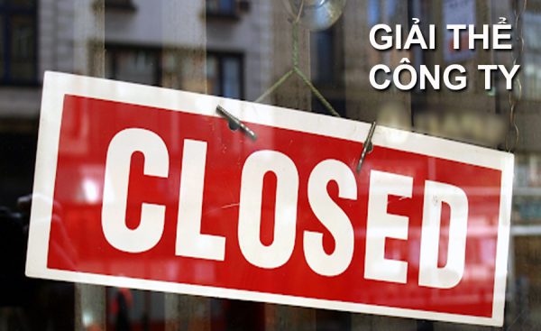 Giải thể là sự chấm dứt hoạt động của doanh nghiệp