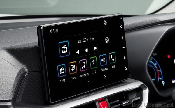Perodua Crossover (codenamed D55 L) infotainment