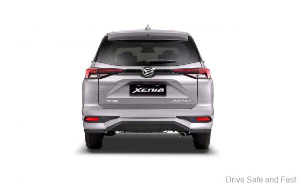 Daihatsu XENIA and Perodua Alza rear