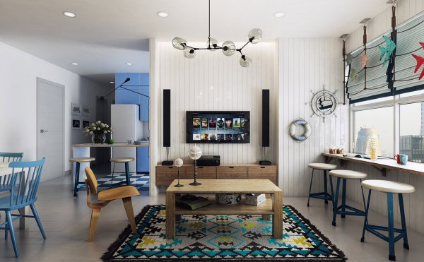 nautical-scandinavian-decor-ideas-600x371-1 nautical-scandinavian-decor-ideas-600x371-1 nordic interior design 10 Apartments That Show Off The Beauty Of Nordic Interior Design nautical scandinavian decor ideas 600x371 1