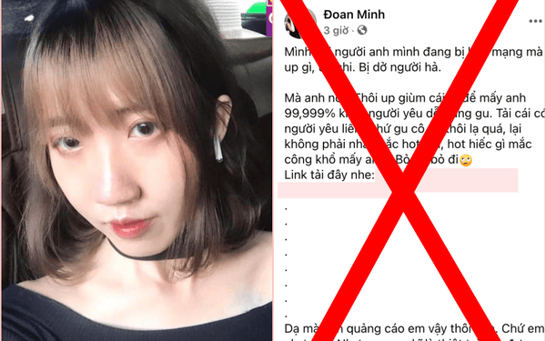 Mặc kệ thị phi, cô gái 12 mối tình đăng link quảng cáo app khiêu dâm