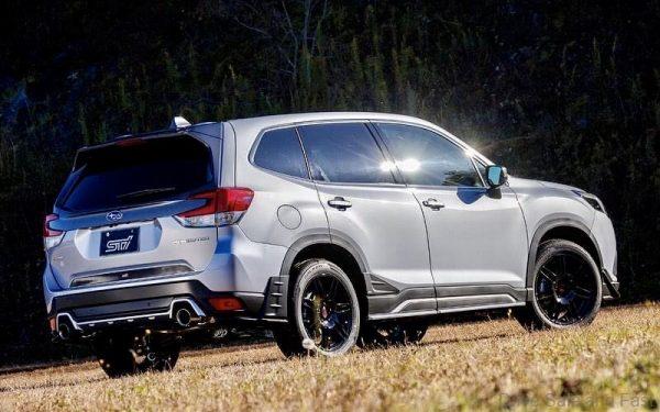Rear Of Subaru Forester STI Performance Parts