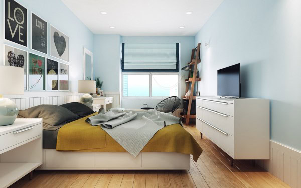 blue-and-yellow-bedroom-design-600x375-1 blue-and-yellow-bedroom-design-600x375-1 nordic interior design 10 Apartments That Show Off The Beauty Of Nordic Interior Design blue and yellow bedroom design 600x375 1