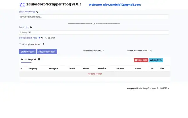 Zaubacorp Data Extractor - Image 2