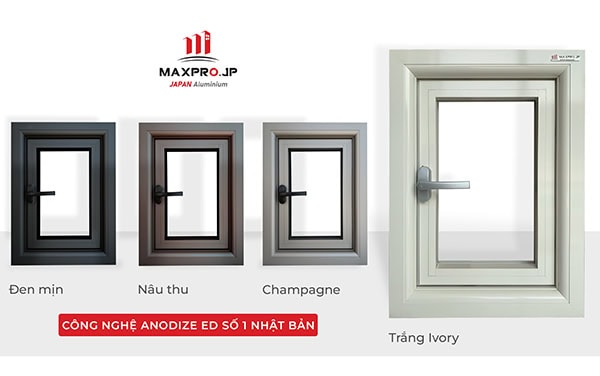 Báo giá cửa nhôm maxpro jp mới nhất 2025