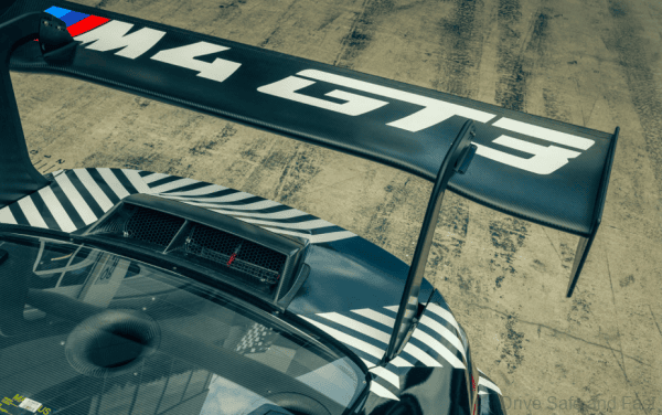 BMW M4 GT3_rear spoiler