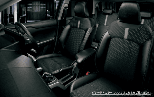 Perodua DL 55_front seats