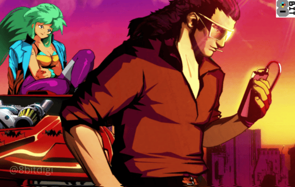 A screenshot from the game Mullet MadJack for the PC. Taken for a review published by 8Bit/Digi.