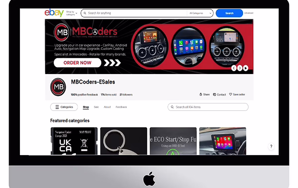 eBay listing template design by RS WebLabs