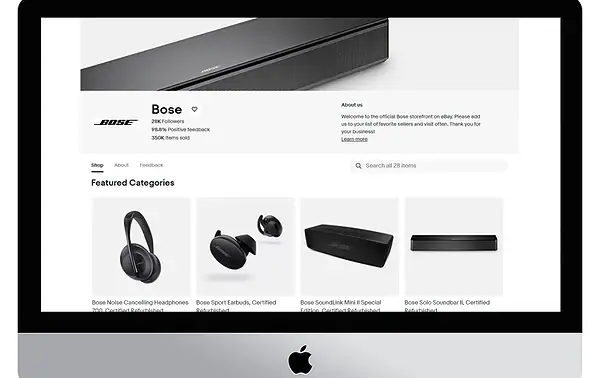 eBay listing template design demo 5 by RS WebLabs