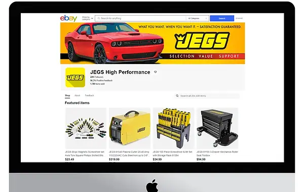 eBay listing template design demo 7 by RS WebLabs