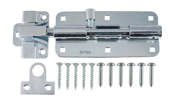 AjustLock 175mm Barrel Bolt Lock Zinc Extra Heavy Duty