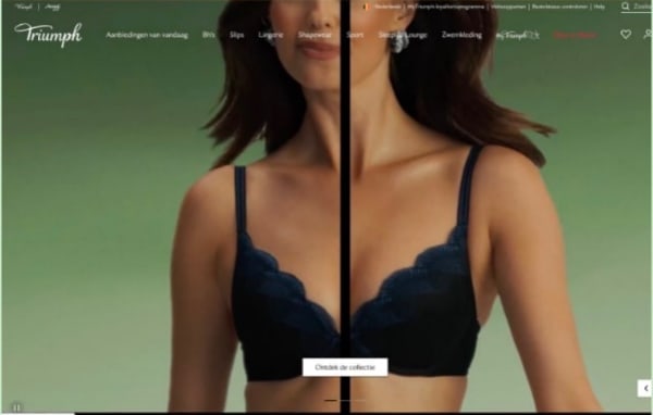 Triumph lingerie