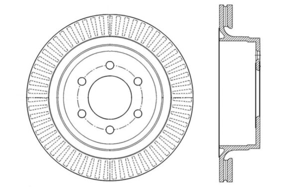 127.65135L: ST Slot & Drill Brake Rotors