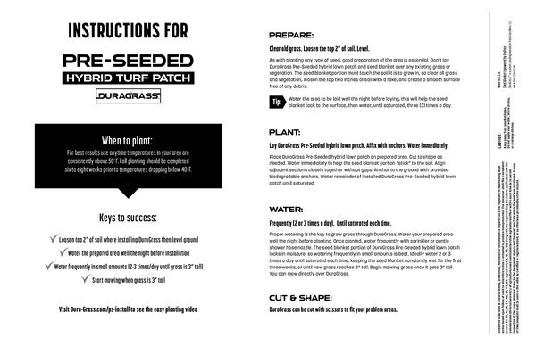 Pre-Seeded DuraGrass® Hybrid Turf - Image 3