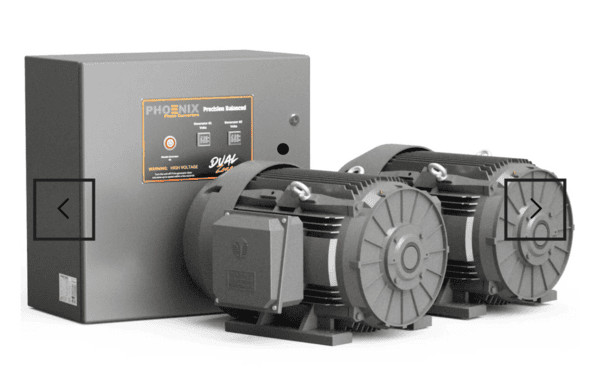 30/60 HP ROTARY PHASE CONVERTER - GP30/60NL Auto-Zoned Power Rotary Phase Converter