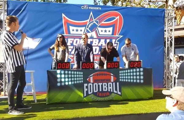 Sports Trivia Game Show rental for events in Los Angeles, Orange County, and nationwide