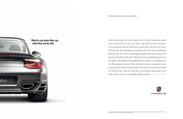 Porsche what to say the week