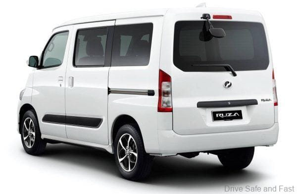 2021 Perodua Rusa rear