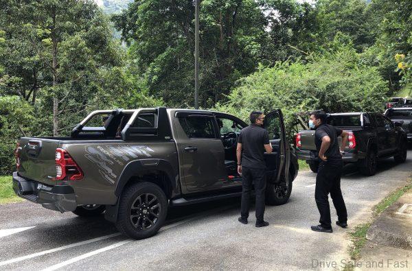 Toyota Hilux Rogue pickup truck