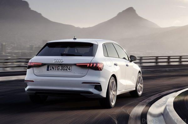 Audi A3 Sportback 30 g-tron rear lights