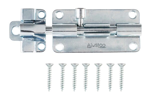 AjustLock 100mm Barrel Bolt Lock Zinc