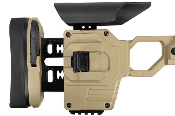 Cadex Defence CDX-33 LITE, .338 LM, 27", 1-9.5tw, MX1 Brake, Hybrid Tan/Black - Image 12