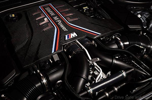 2021 BMW M5 Competition V8 engine