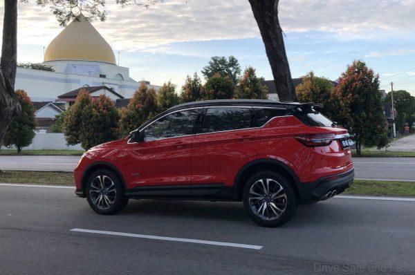 Proton X50 Highline side view