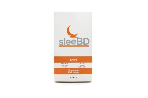 SleeBD – Pure Capsules (100% CBD Isolate)