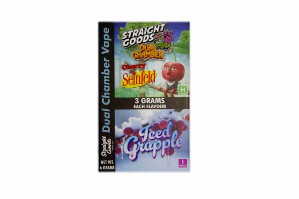 Straight Goods Vape Dual Chamber - Cherry + Grapple - Image 2