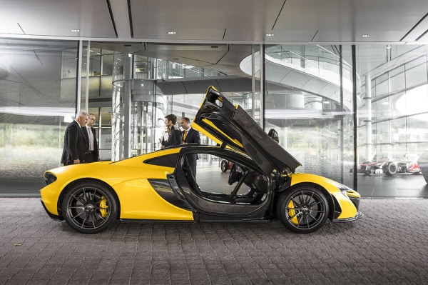 McLaren P1 side profile