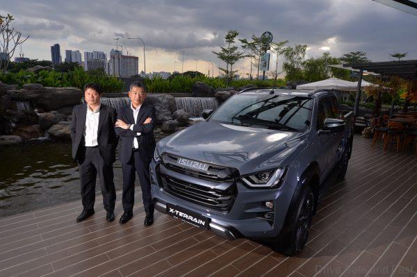 Isuzu D-Max with Sogo and Okazoe