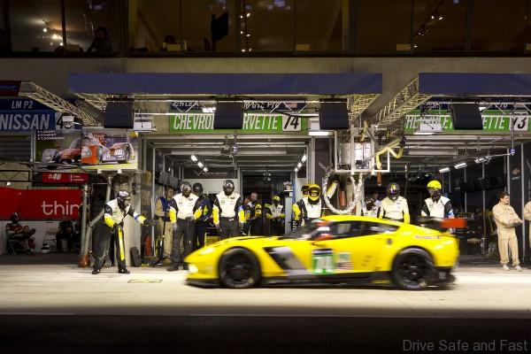 Corvette Racing; 24 Hours of Le Mans; Le Mans, France; June 14-15, 2014; Chevrolet Corvette C7.R #73 driven by Jan Magnussen, Antonio Garcia, and Jordan Taylor; Chevrolet Corvette C7.R #74 driven by Oliver Gavin, Tommy Milner, and Richard Westbrook (Richard Prince/Corvette Racing Photo).