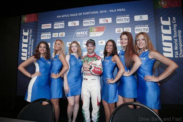 MONTEIRO Tiago (por) Honda Civic team Honda racing Jas portrait ambiance during the 2016 FIA WTCC World Touring Car Championship race of Portugal, Vila Real from July 24 to 26 - Photo Alexandre Guillaumot / DPPI