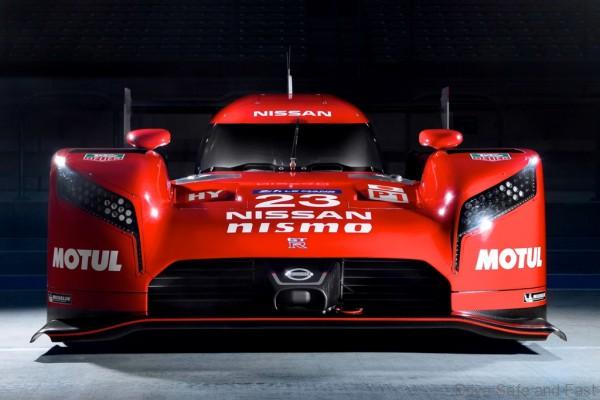 The new Nissan GT-R LM NISMO testing in preparation for its 2015 FIA World Endurance Championship and Le Mans 24 Hours debut.