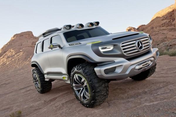 Mercedes will unveil its hydrogen fuel-cell-powered Ener-G-Force sports utility vehicle at the Los Angeles Design Challenge in December