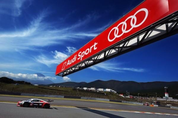 Thomas Fjordbach (DEN) Federal-Mogul Motorparts Racing Team at Audi R8 LMS Cup, Rd5, Fuji, Japan, 9-10 October 2015.