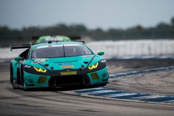 March 17-19, 2016: Mobile 1 12 hours of Sebring 2016. #28 Norbert Siedler,Terry Borcheller, Franz Konrad, Christopher Brück, Konrad Motorsport, Lamborghini Huracán GT3