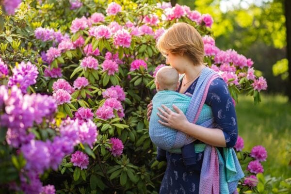 EverySlings - chusta tkana babyheart proudberry