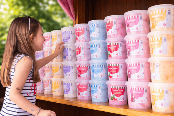 Barbe à papa Pop4You - 40g - Prête à déguster