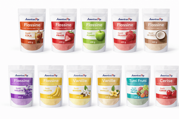 Flossine – colorant aromatisé pour barbe à papa